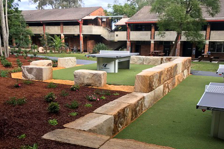 School Landscaping - Landscaped Garden